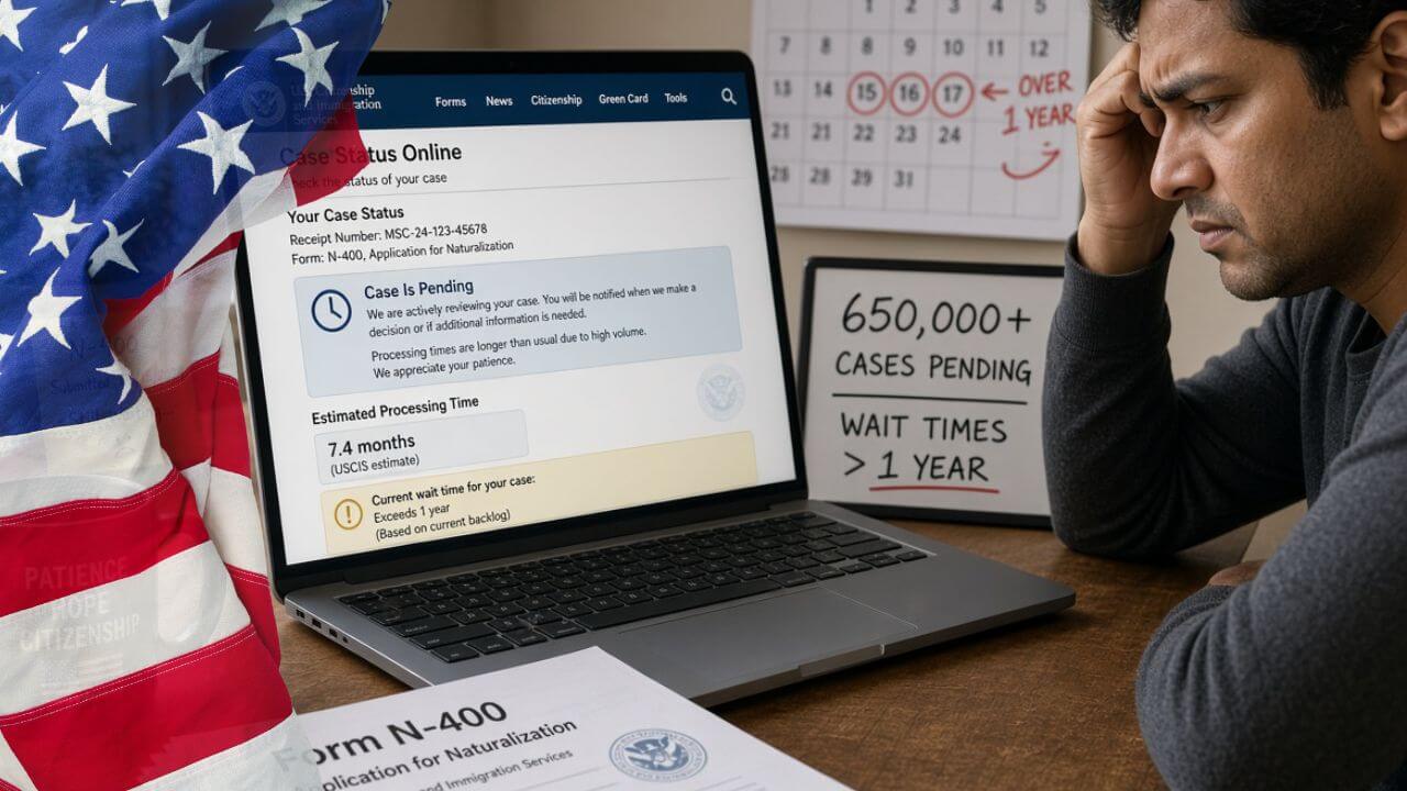 U.S. Citizenship Applications Are Taking Far Longer Than USCIS Claims. Here Is What the Numbers Actually Show.