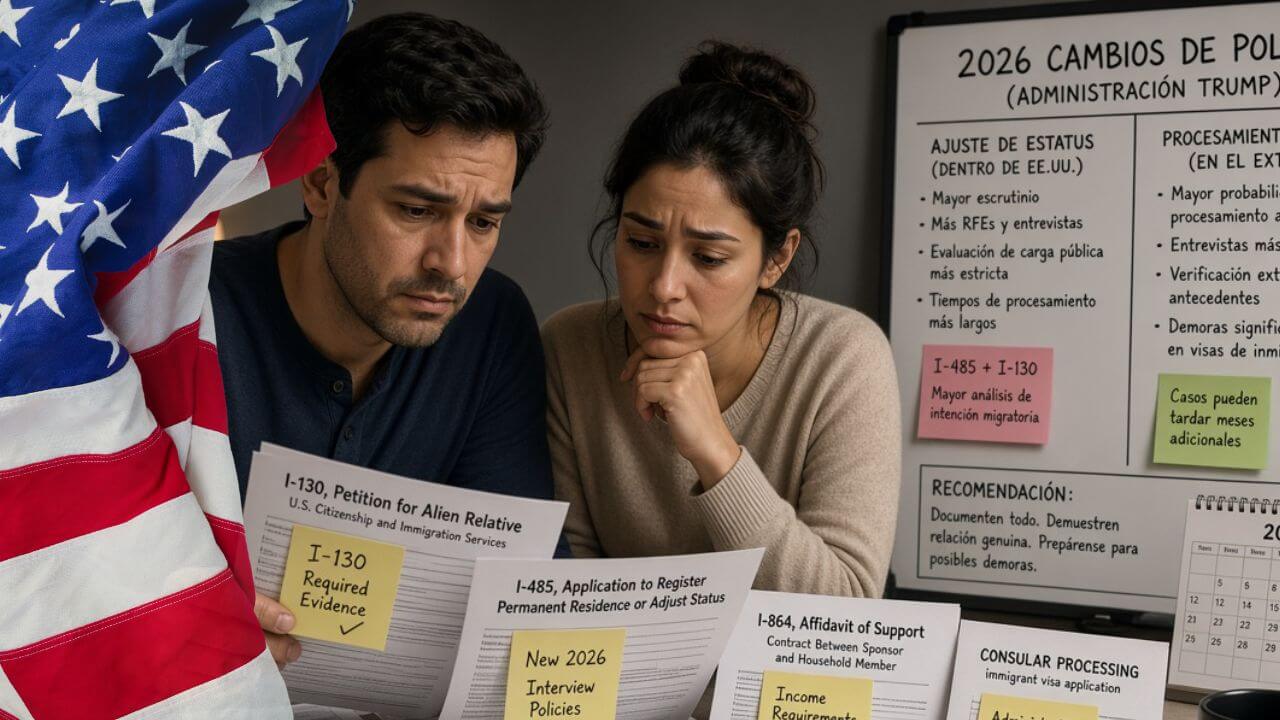 Cómo la Administración Trump Ha Cambiado el Proceso de la Green Card por Matrimonio en 2026: Una Visión Completa